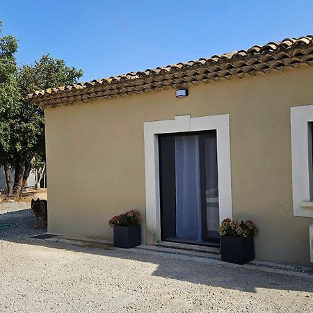 AureilleLocation Independante Au Coeur Des Alpilles Pour 2 Personnes Avec Jacuzzi别墅 外观 照片